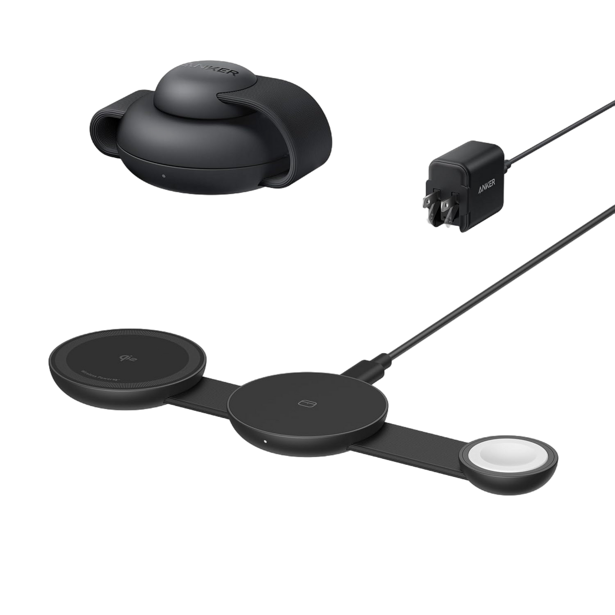 Anker MagGo 3-in-1 Foldable Wireless Charger