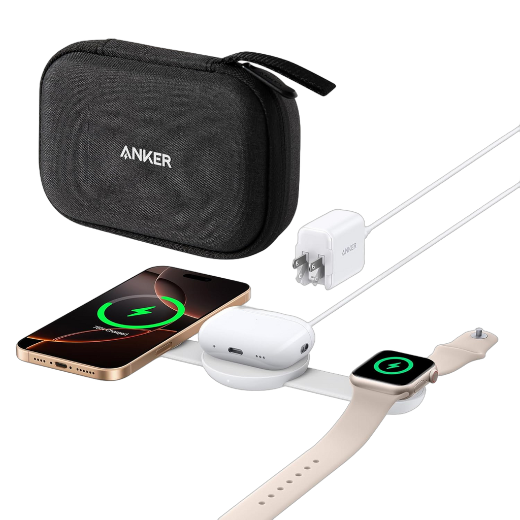 Anker MagGo 3-in-1 Foldable Wireless Charger